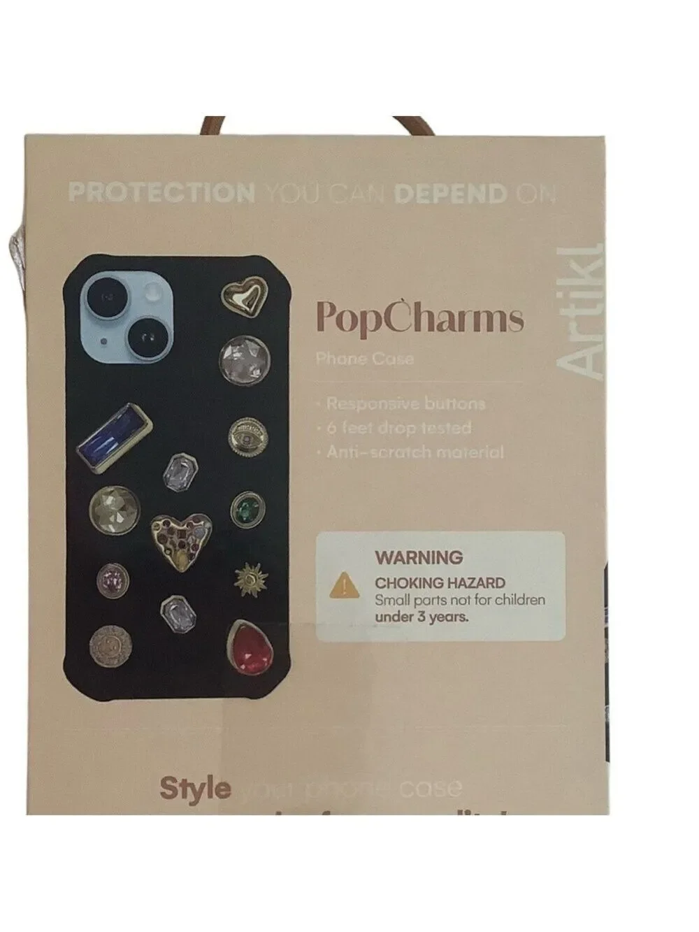 Artikl iPhone 15 14 13 Pop Charms Bedazzle Case New